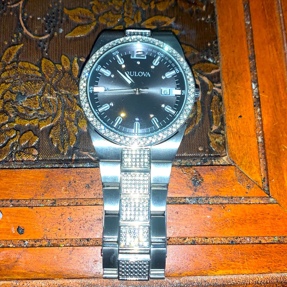 Bulova crystal watch
